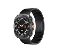 EMAIGlPO Titanium Metal Strap fit for Samsung Galaxy Watch 7 Ultra 47mm Band Correa fit for Galaxy Watch 7 Ultra Quick Release Bracelet(Black)