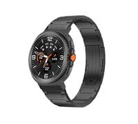 EMAIGlPO Titanium Metal Strap Fit For Samsung Galaxy Watch 8 44mm 40mm /8 Classic 46mm /Ultra 2025(Black,For Galaxy Ultra 47mm)