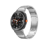 EMAIGlPO Titanium Metal Strap Fit For Samsung Galaxy Watch 8 44mm 40mm /8 Classic 46mm /Ultra 2025(Silver,For Galaxy Ultra 47mm)