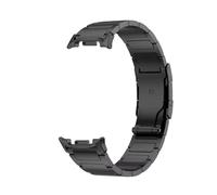 EMAIGlPO Titanium Metal Strap fit for Samsung Galaxy Watch 8Classic 46mm /8 40mm 44mm /Ultra 47mm Watchband(Black,For Galaxy Ultra 47mm)