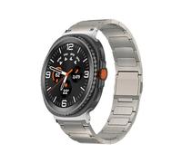 EMAIGlPO Titanium Replaced Strap Fit For Samsung Galaxy Watch 8 Ultra 2 Wrist Link Bracelet(Titanium color,For Galaxy Watch Ultra 2)