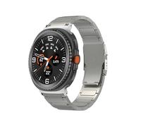 EMAIGlPO Titanium Wrist Band Fit For Samsung Galaxy Watch 8 Ultra 2 Strap Man Business Bracelet(Titanium)