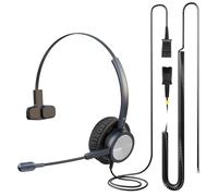 EMAIKER Wired Landline Desk Phone Headset, One Ear Office Telephone Headset with RJ9 Jack Works for Cisco CP-7841 7931G 7940 7941G 7942G 7945G 7960 7961G 7962G 7965G 7970 8841 8851 8961 and more