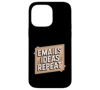 Emails Ideas Repeat Entrepreneur Daily Grind Case for iPhone 14 Pro Max