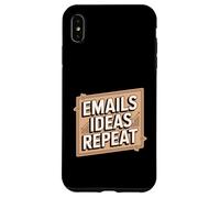 Emails Ideas Repeat Entrepreneur Daily Grind Case for iPhone XS Max