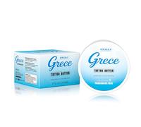 EMALLA GRECE Tattoo Butter 200ml Vegan Aftercare Balm for Fresh & Existing Tattoos, Skin Repair, Colour Protection, Non-Greasy, Fragrance Free