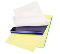 Emalla Tattoo Transfer Paper 30 Sheets A4 Carbon Thermal Stencil Paper for Tattoo Supplies Hands-Free Thermal Printers