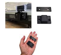 EMALPE 1 Pack Technics Replacement Hinge Mount Plates for SL-1200/1210 Turntables (Black)