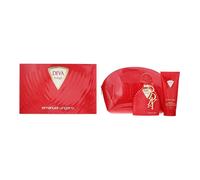 Emanuel Ungaro Diva Rouge 3 Piece Gift Set: Eau de Parfum 100ml - Body Lotion 100ml - Pouch