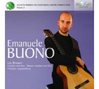 EMANUELE BUONO: BROUWER/ESTUDIOSSENCILLOS PRELUDIOS - CD BRAND NEW