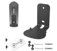 EMAQUIN Wall Mount Bracket for Sonos Roam 2/Sonos Roam/Sonos Roam SL (Sturdy Metal,Durable Paint Finish,Drill Free Installation,Compatible with Sonos Roam2/Roam/Roam SL,Single pc,Black)