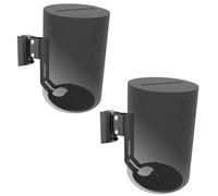 EMAQUIN Wall Mounts Brackets-Pair Set(2PCS) for Sonos Era 100/Era 100 SL Speaker(Include 2PCS,Swivel&Tilt,Sturdy Metal,Enduring Paint Coating,Compatible with Sonos Era 100/Era 100 SL,Pair,Black)