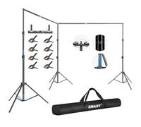 EMART 10x20ft/3x6m Backdrop Stand,Large Photography Background Support Kit