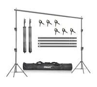 EMART 10x7Ft Heavy Duty Backdrop Stand, Adjustable Banner Stand for Photo