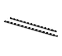 EMART 3m/10ft Backdrop Stand Frame Crossbar,Fit 1/4" Screw Tip Light Stands | Adjustable Telescopic Photo Studio,Black Crossbar,easy to assemble for Backdrop Stand Photography Studio