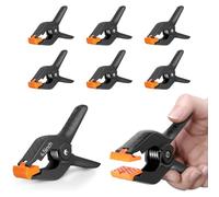 EMART 6 Pack Heavy Duty Muslin Spring Clamps, 4.5 inch Backdrop Clips