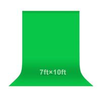EMART Green Screen Backdrop 2.1x3m, Greenscreen Background for Photo