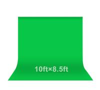 EMART Green Screen Backdrop 3x2.6m, Greenscreen Background for Photo