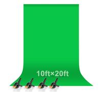 EMART Green Screen Backdrop 3x6m, Greenscreen Background for Photo