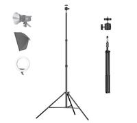 EMART Light Stand with Ball Head Mount, 1.58m/62inch Portable Studio Lightweight Tripod for Camera, Flash, Softbox, Portrait,Video Photography,Umbrella, Strobe Lighting