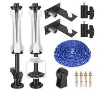 EMART Photography Backdrop Wall Mount Single Roller Support System, Manual Photo Background Rolling Systems for Studio, Live, Streaming