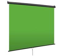 EMART Retractable Green Screen 1.9m x 2m, Key Panel Pull Up for Zoom Studio