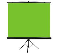 EMART Retractable Green Screen 2mx1.8m, Key Panel Pull Up for Zoom Studio