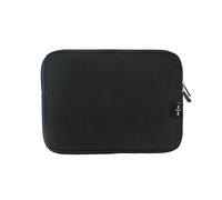 Emartbuy Black Neoprene Laptop Sleeve 13-15 Inch | Premium water-resistant neoprene with full-zip closure; Lightweight; Compatible with Notebooks and Chromebooks