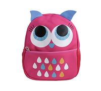 Emartbuy Kids Cute Smart Backpack Rucksack School Nursery Travel Bag - Owls Pink