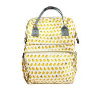 Emartbuy Multi Functional Large Mummy Baby Diaper Nappy Backpack Mum Changing Travel Bag - Chicken Yellow
