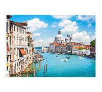 EMASDGEY 500 Pieces Landscape Pattern Pictures Adult, 524 Canal | Kids Training Puzzle Game Table for Play Toys Landscape Picture Toys Game Portable Multiple Type Optional