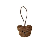 EMASDGEY Bear for Doll Bag Pendant, Child Name Listing, | Small Bear Ornaments with Child Name Listing Suitable for Hanging Ornaments and Hand-held