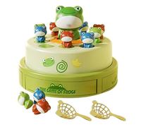 EMASDGEY Exciting Frogs Catching Board Game Perfect Birthday Boys and Girls Preschool Educational Toy for Children Interactive Frogs Game for Kids