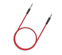 EMASDGEY Fidelitys Sound Cable for Headsets, Copper Cores, 2m red | Flexible Braide Construction for Tensile Strength, Premium Braide Materials for Long Last