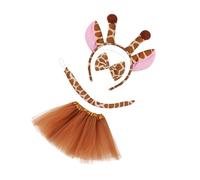 EMASDGEY Giraffe Costume Accessories Giraffe Hair, Khaki thrpiece da