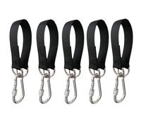 EMASDGEY Hanging Strap, Swing Hanging with Carabiner and D Rings, Adjustable Hammock for Tree Swing Camping Hammocks Tree Swing Gym Rings Attachments Swing Hangers