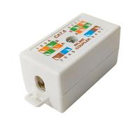EMASDGEY RJ45 Cat6 Junction Box Inline Punching Down Coupler, Cat5e | Professional Replacement for Secure Connection Coupler Joiner Ethernet Cable Connection Accessories