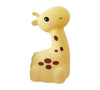 EMASDGEY Silicone Giraffe Shape USB Rechargeable Night Light Touch, Yellow