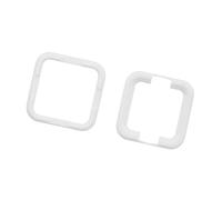 EMASDGEY Sound Box Guard Sleeve Compatible with Turtlebox, White | Silicone Corner Bumper Covers for Camping Sound Box Daily Handling Gear, Flexible Silicone Bumper Pair
