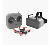 EMAX Tinyhawk 3 Plus Freestyle Drone RTF Kit Ready To Fly FPV Analog Drone Mini Racing Quadcopter Durable Carbon Fiber Frame with Controller and Goggles for Kids Adults Beginners
