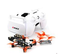 EMAX Tinyhawk II Freestyle RTF FPV Racing Drone Kit with 7000KV Brushless Motor, RunCam Nano 2 700TVL Camera, 0-25-100-200 VTX Power, 5A ESC, Drone with Goggle and Controller for Kids Adults Beginners
