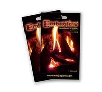 Embaglow Flickering Embers for Gas Fires, Patented Glowing Metal Wire, 1g Pack (2x1g)