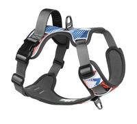Embark Adventure No Pull Dog Harness, Heavy Duty Vest, Santa Monica S