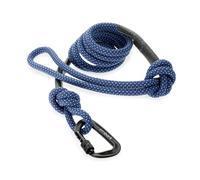 Embark Adventure Pro 6ft Climbing Rope Dog Leash for All Breeds, Navy Blue