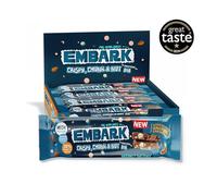 Embark Crispy, Chunk & Nut High Protein Bar - Vegetarian - 17g Protein - (12x57g) - 100% Natural Ingredients - No Added Sugar - Naturally Sweetened - Energy Supporting Blend (Chocolate Salted Caramel)