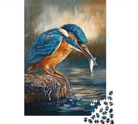 Embark on The Kingfisher Puzzle Journey - 1000 Pieces of Wooden Wonder, A Perfect Mix of Entertainment And Brain Exercise
