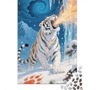 Embark on The Tiger Puzzle Journey - 1000 Pieces of Wooden Wonder, A Perfect Mix of Entertainment And Brain Exercise