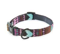 Embark Urban Adjustable Dog Collar, Strong Outdoor Pet Training Collars, Aztec