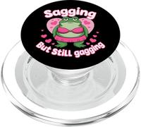 Embarrassing Funny Meme Frog Inappropriate Adult Humor PopSockets PopGrip for MagSafe