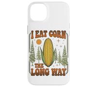 Embarrassing Shirt Funny Inappropriate Eat Corn The Long Way Case for iPhone 14 Plus